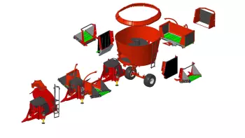 Configure your KUHN PROFILE PLUS mixer wagon to meet your needs, not the other way round!
