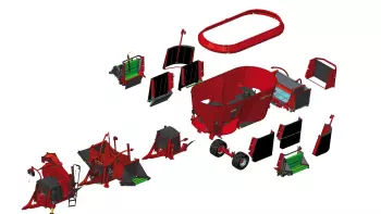 Configure your KUHN PROFILE PLUS mixer wagon to meet your needs, not the other way round!