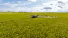 Photo of the ARTEC F40 EVO self-propelled sprayer in a rapeseed field