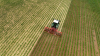 The ROWLINER row-crop cultivator at work in a field